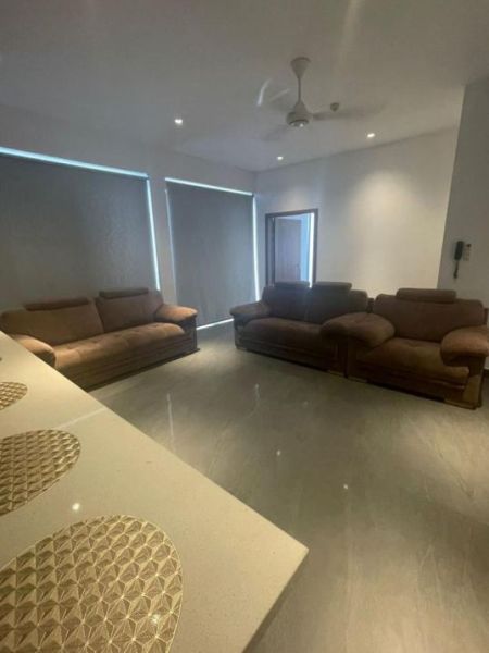 Living Room - 1 Bedroom Luxury Apartment for Rent - Colombo 5, Park Heights | USD 800 Per Month (EM737)