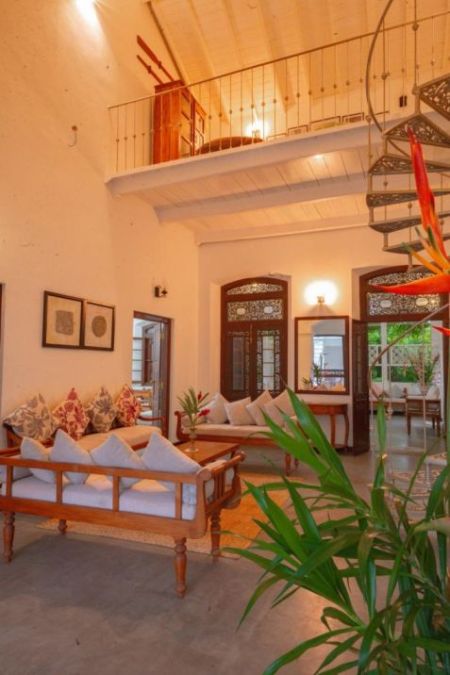 Living Room - LUXURY DUTCH COLONIAL VILLA for Sale – AHANGAMA, Sri Lanka