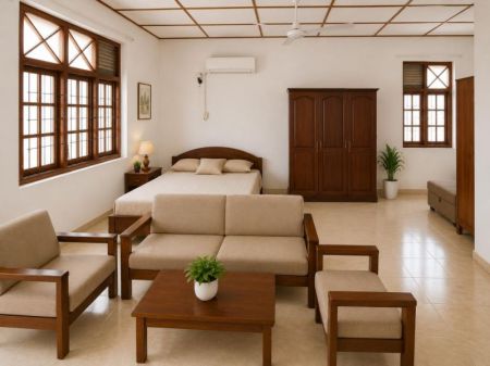 Living Room - Two Storied Spacious House with Annex Close to Thalawathugoda Junction