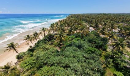 Beachfront land