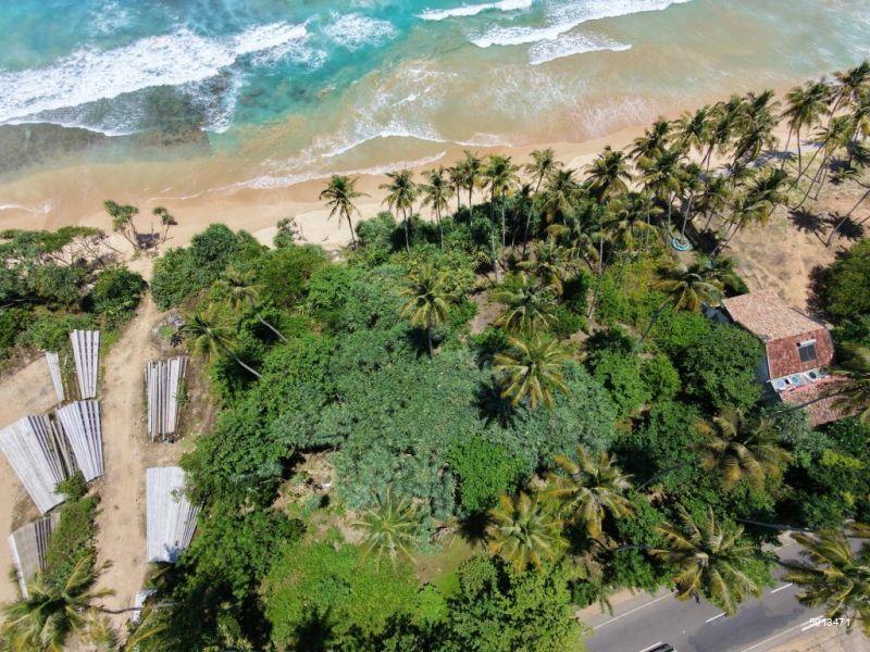 Beachfront land for sale in Ahangama