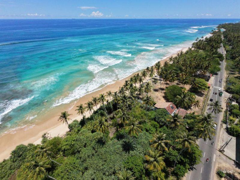 Beachfront land for sale in Ahangama