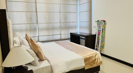 Bedroom - 2 Bedroom Luxury Apartment for Rent - Colombo 2, Trizen Apartment | USD 1,800 Per Month (EM744)