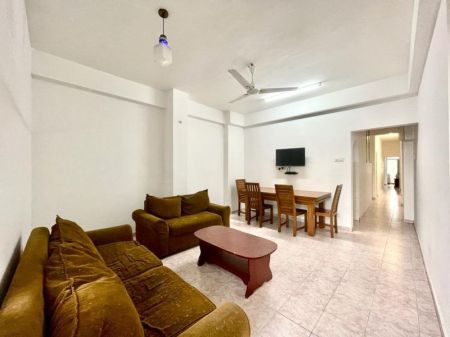 Living Room -  02 Bedroom Fully Furnished Apartment Short-Term Rental in Wellawatta (Property Code: CSH301)