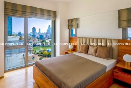 Bedroom - Altair - 2 Bedroom + Study Room For Rent | Straight Tower | Colombo 2 | Furnished | Lake View | EK-1487