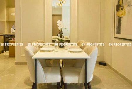 Dining room - 606 The Address - 2 Bedroom Furnished Apartment For Rent | 1190 sq.ft | Colombo 3 | EK-1485