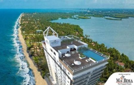 Exterior - (KA625) Furnished Modern Apartment for Sale in Aeonsky Negombo