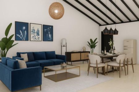 Living Room - Luxury Villa for Sale in-Hiriketiya