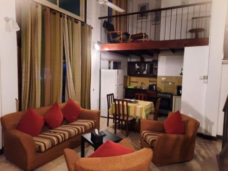 Living Room - 2BR Private Apartment for Rent Colombo 4- PDA91