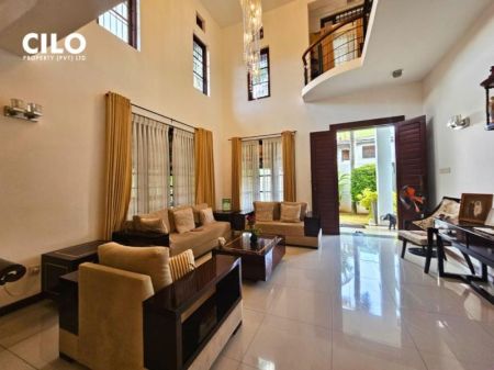 Living Room - 5-Bedroom Luxury Residence on 18.2 Perches – Prime Kotte