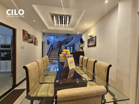 Living Room - 5-Bedroom Luxury Residence on 18.2 Perches – Prime Kotte