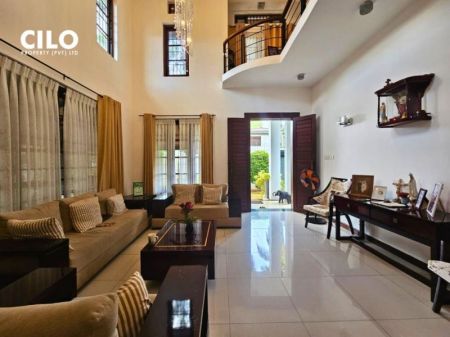 Living Room - 5-Bedroom Luxury Residence on 18.2 Perches – Prime Kotte