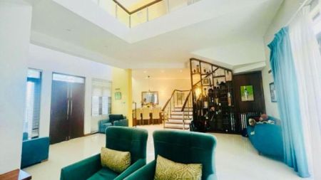 Living Room - Furnished Modern Three Storey House for Sale in Panadura