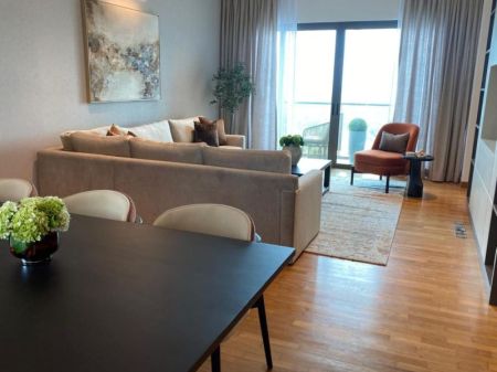 Living Room - Tastefully Furnished Brand New 03BR Apartment For Rent In Colombo 02 @447 Luna 