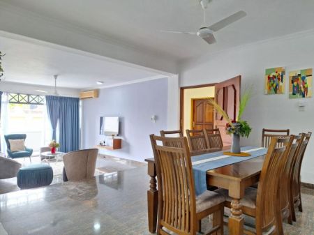 Dining room - 3Large 3 bedrooms in Rosmead place for rent -Colombo 7