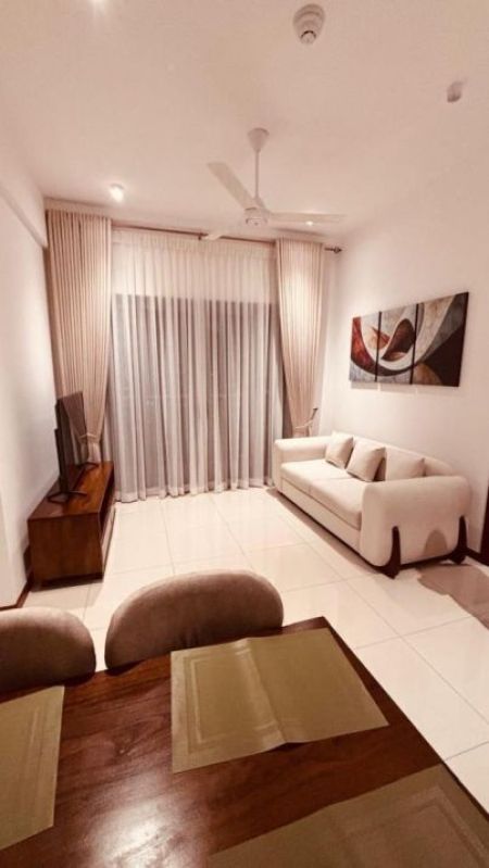Living Room - 2 BR Fully Furnished Apartment for rent in Pita Kotte 