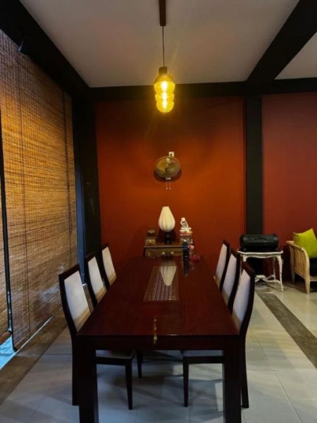 Dining room - 3 BR Fully Furnished House for rent in Athurugiriya 