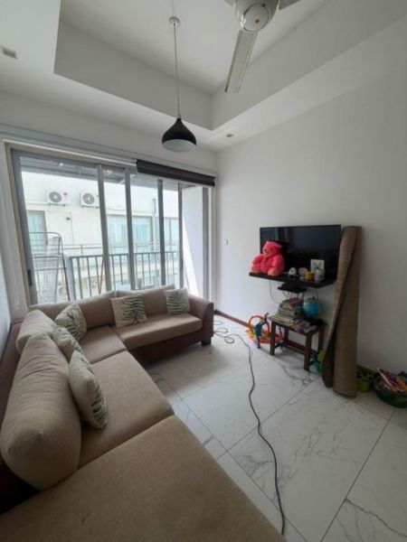 Living Room - Furnished 2 Bedroom Apartment at Capital Elite for Sale, Horton Place –Colombo 07