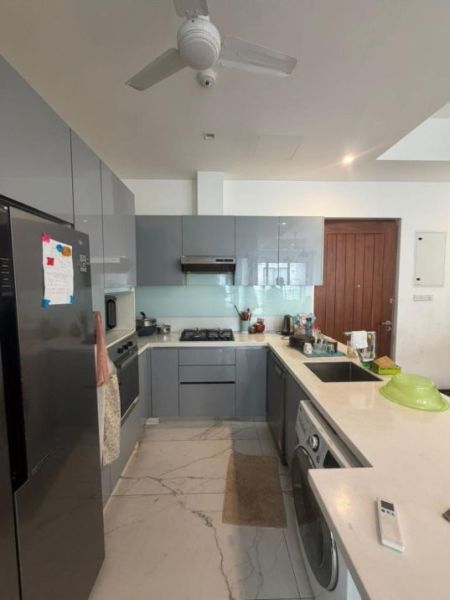 Kitchen - Furnished 2 Bedroom Apartment at Capital Elite for Sale, Horton Place –Colombo 07