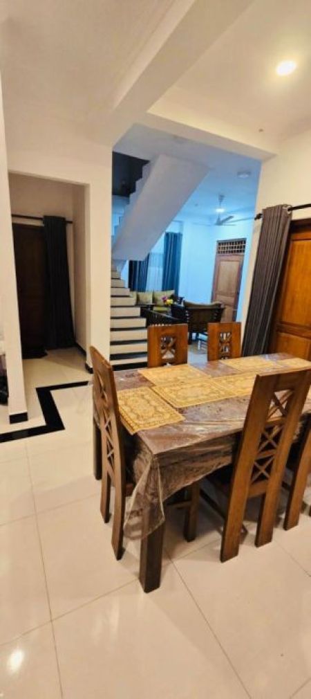 Dining room - Wattala : 2-BR (7.63P) Modern House for Sale