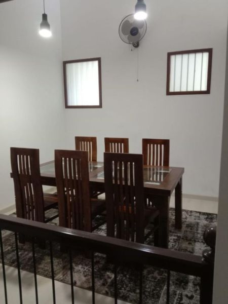 Dining room - Dehiwala -1st Floor Fully Furnished House for Rent 