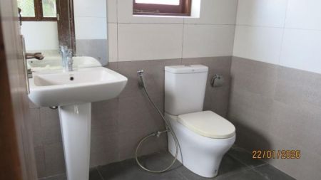 Bathroom - Negombo gated community unfurnished luxury AC house for rent near hotels road
