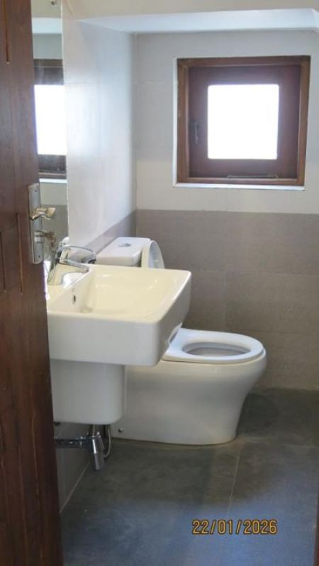 Bathroom - Negombo gated community unfurnished luxury AC house for rent near hotels road