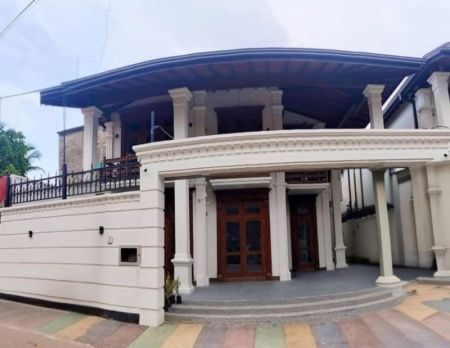 Exterior - 4 Bedroom Brand New Two Storied Luxury House for Sale - Piliyandala, Miriswaththa Junction | LKR 67.5 Million (EM767)