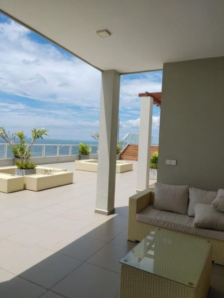 Living Room - 2 Bedroom Apartment for Sale at The Beachfront by Prime Residencies, Uswetakeiyawa
