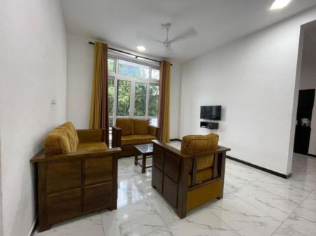 Living Room - 02 Bedroom Fully Furnished Apartment Short-Term Rental in Dehiwela. (Property Code: CSM101)