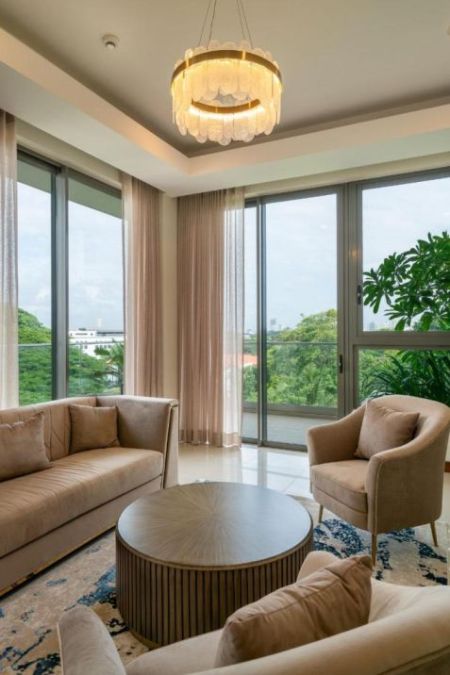 Living Room - 1 Bedroom Apartment for Rent in Colombo 7 - PDA192