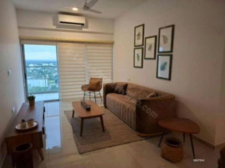 Living Room - Iconic Galaxy 03 Bedroom higher Floor Apartment for sale in Rajagiriya