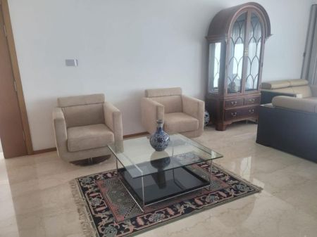 Living Room - 3 Bedroom Apartment For Rent In Colombo 02- PDA196
