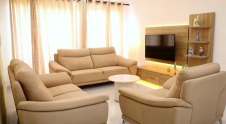 Living Room - NUGEGODA - Brand NEW - 3 Bedroom Luxury Apartment for SALE - RS.49.5 Million + VAT
