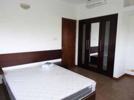 Bedroom - Furnished 3-BR Apartment for Rent in Fairway Waterfront - Rajagiriya (LKR 425,000 Per Month)