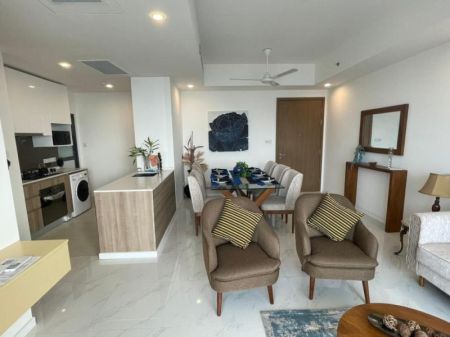 Living Room - Capital Twin peaks 3 bedrooms fully furnished apartment sale - Colombo 2 