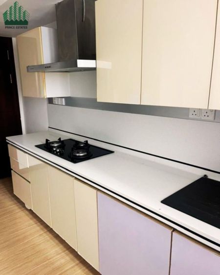 Kitchen - Luxury 3-Bedroom Apartment with Sea & City Views | Colombo 03
