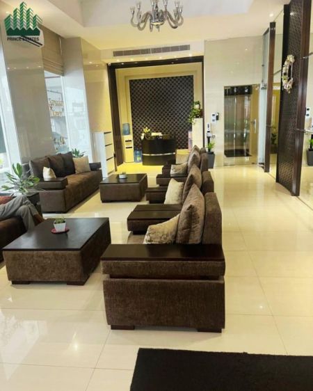 Living Room - Luxury 3-Bedroom Apartment with Sea & City Views | Colombo 03