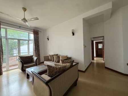 Living Room - Fully Furnished 3-Bedroom Apartment for Rent in Barnes Place, Colombo 07