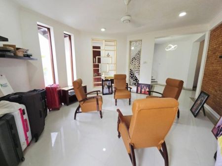 Living Room - Luxury 2-Storey House with Rooftop for Sale in Pannipitiya #WR02040