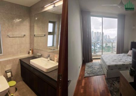 Bathroom - Furnished 3-Bedroom Sea View Apartment at The Grand
