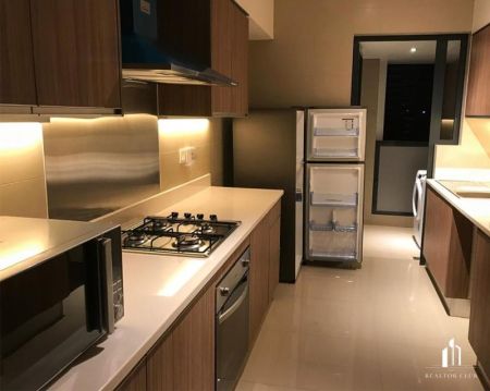Kitchen - Havelock City - 02 Bedroom Apartment for Rent - Furnished - Garden View - Colombo 05
