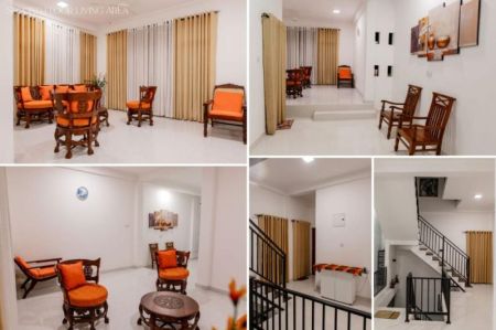 Living Room - (AH19) Luxury Three Storey Modern House for Sale in Pannipitiya