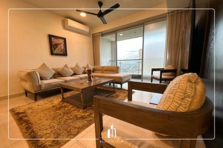 Living Room - Colombo City Centre CCC - 02 Bedroom Apartment for Rent - High Floor - Fully Furnished - Colombo 02