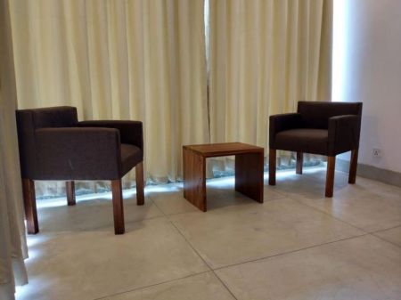 Living Room - ( Only for Foreigners ) Fully Furnished A/C Rooms for Rent in Colombo 07 – Prime Bauddhaloka Mawatha Location