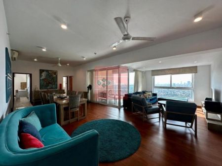 Living Room - Private balcony - Fully furnished - Convenient location - Available September
