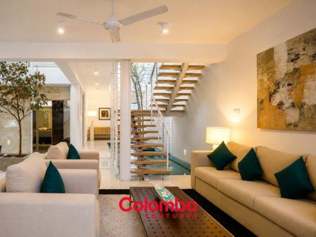 Living Room - Moratuwa House – 7 Room Watson Peiris Mawatha Luxury Twin Houses for SALE - Moratuwa    (HS-417)