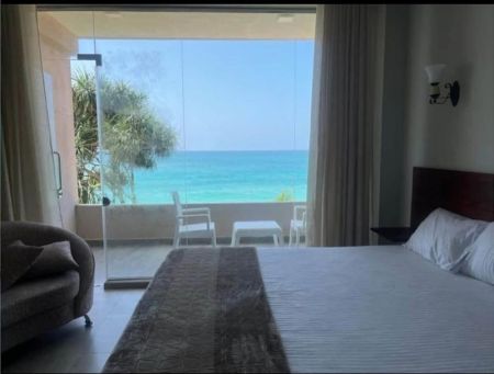 Living Room - (AH57) Beach Front Villa for Sale in Ambalangoda