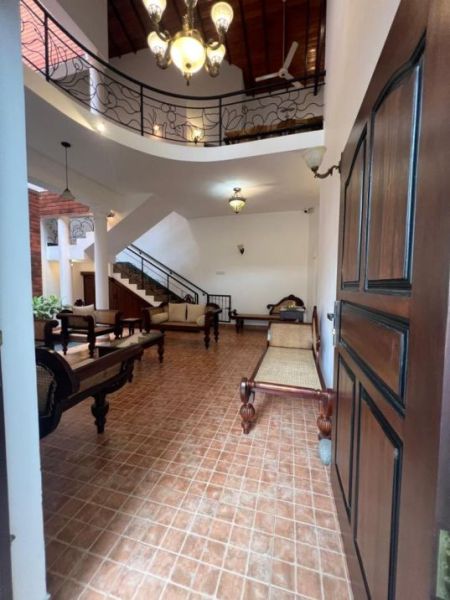 Living Room - Fully Furnished Luxury 4 Bedroom House for Rent – Pitakotte | LKR 420,000 / Month (EM036SR)