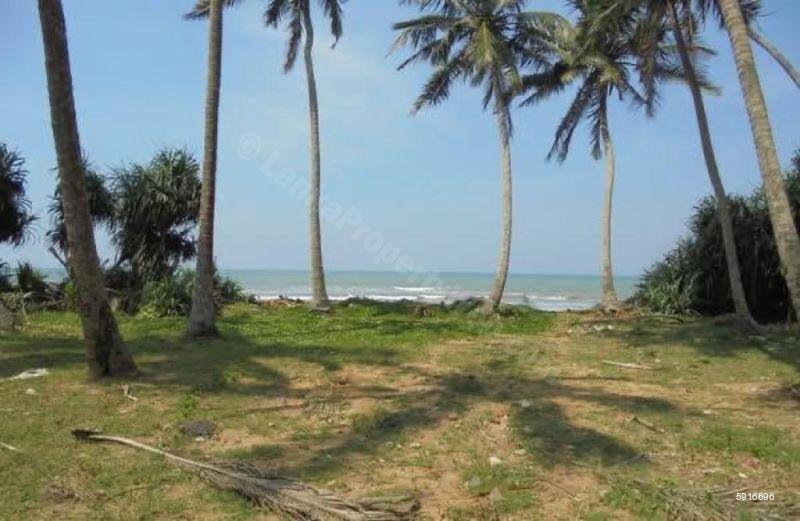 Beachfront land for sale in Wadduwa